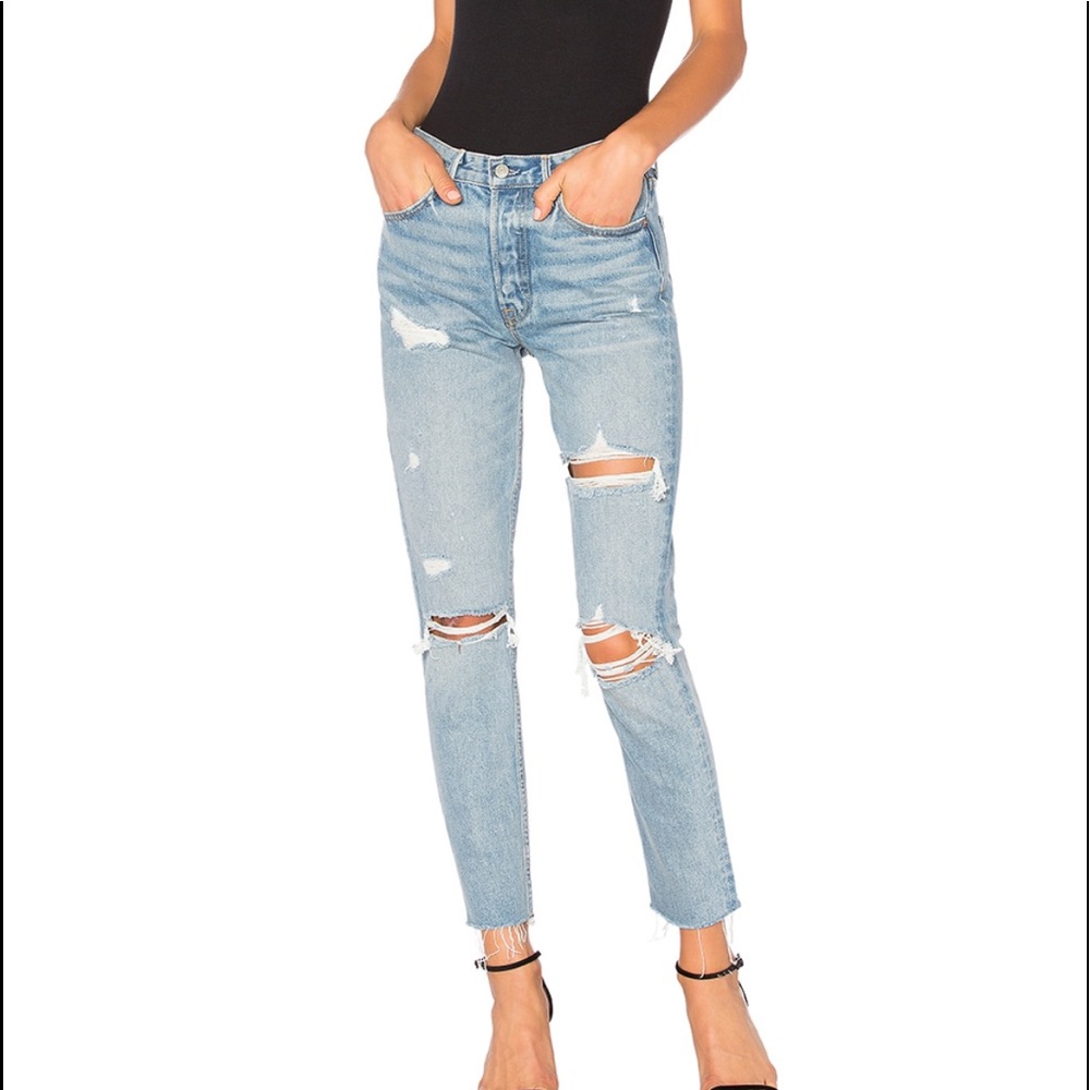 Karolina high rise grlfrnd jeans